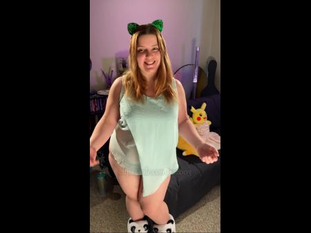 Bbw Kanten Orgasmen Wevibe Plus Rückenmassagegerät G-string Modellierung Fetisch 