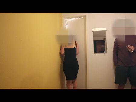 Wife Comes Out Of The Toilet With Her Mouth All Muddy With Baby Batter .