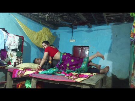 Sexy Bengali Housewife Wifey Drilling Stiff In Home , Red Half Top Liquidate Tit Giving Head