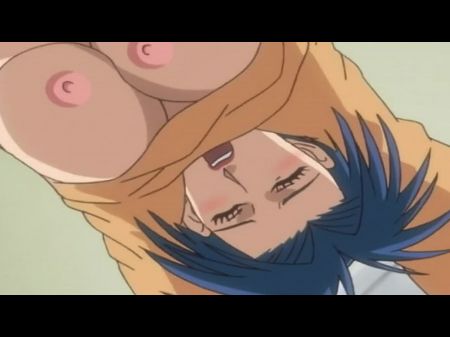 Hentai-Hengst fickt vollbusigen Lehrer, während seine Freundin dabei zusieht 