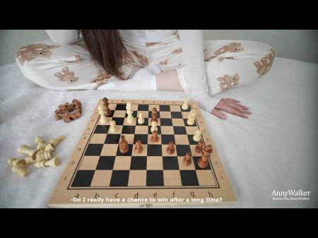 Stepsister Trains To Play Chess And Ravage Her - Anny Walker
