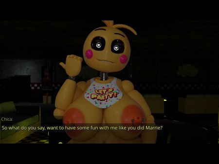 Making Chica Ejaculation Then Cumming Inwards Marrie ! - Five Lustful Nights (ft . Gumi)