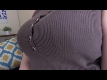 A Silent , Glasses - Wearing Woman With Ample I - Bowl Boobs Applied For A Job . She Feels So Fine On Set That She Busts All Over The Place