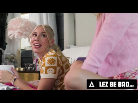lez be bad femdom kay encantadora domina a su traviesa compañera de cuarto de la hermandad de mujeres kenna james con un arnés 
