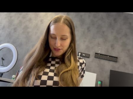 Footjob From An 18 - Year - Elder Schoolgirl In Fishnet Stocking Revved Into Sultry Buttfuck And Internal Cumshot . Sweet Lady Jerked Off With