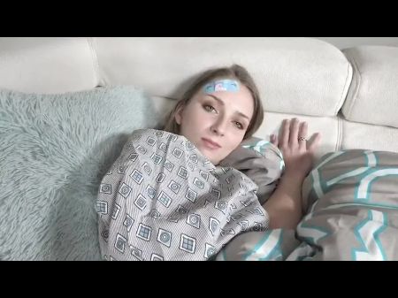 HANDJOB Stepsis النافورات على إخوانه الديك الضخم وقحة STEPMOM 