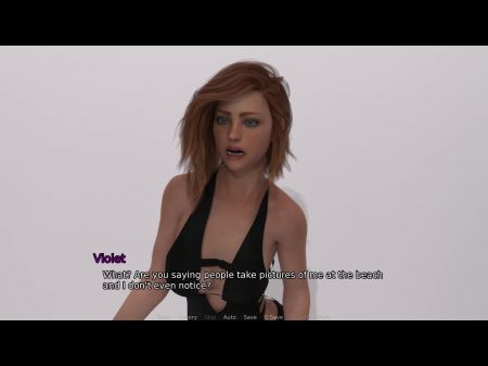 New Neighbourhood V0.4 Violet Trug Dessous Und Machte Sexy Posen 