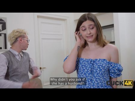 cuck4k。妓女不介意吸吮巨大的鸡巴并看着她丈夫的眼睛 