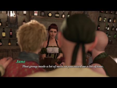 Lewd Voyage #5 Hank Seduced Jane For Poke By Saving Her From The Thugs
