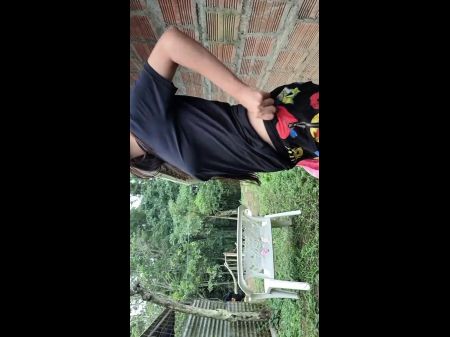 Colombian Porn Actress Masturbates In Public