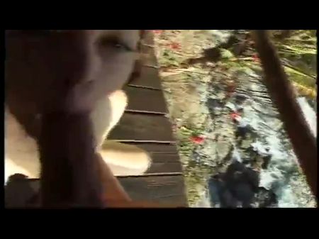 Geiler Fick Auf Der Strandhausterrasse 