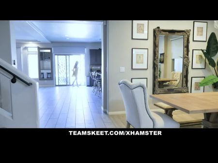 Sneaky Dainty Lily Glee Becomes A Lovemaking Female
