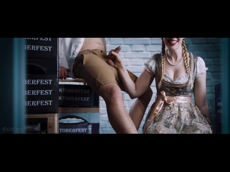 Mein Erstes Sexvideo Fremdgehen Im Getränkelager Beim Oktoberfestclothedpleasures 