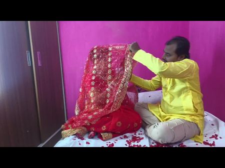 Newly Married Indian First Night Romp And Romance Video , Udders Press Removal Saree Half Shirt