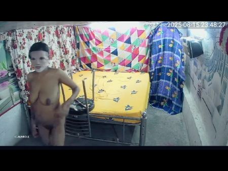 Hubby Caught Wife To Cheating . Indian Breezy Fucks With Thief When She Masturbates With Herself