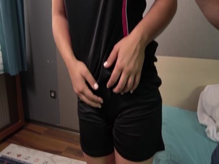 P099g03 Picking Up A Uber-cute Spanish Dame With A Sneer During Volleyball Experience ! An Athlete Sweetheart Makes Her Av Debut In A Foreign Land !