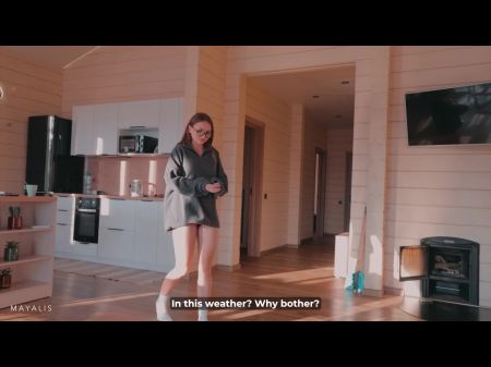 Superior Stranger Knocks - She Lets Him In To Steamy Up !