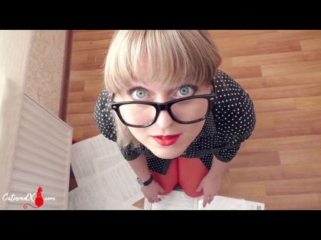 Assistant Blowjob Phat Cock Manager And Cumshot On Face Pov