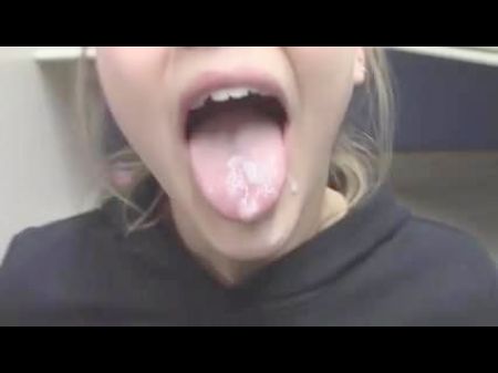 Young Tart Fellates Manmeat In Middle Of Store