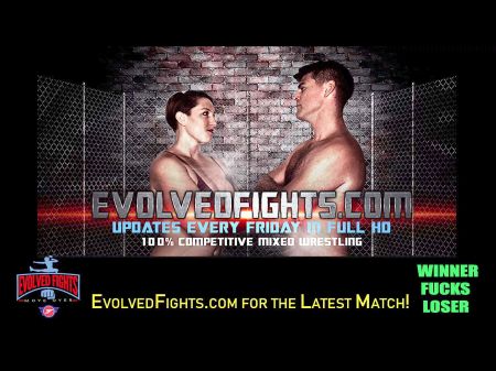 Naked Wrestling , Bella Rossi Struggles Chad Diamond And Is Porked