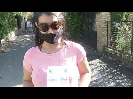 (risky Public) Gorgeous 18 Damsel Deep-throats My Putz On The Street