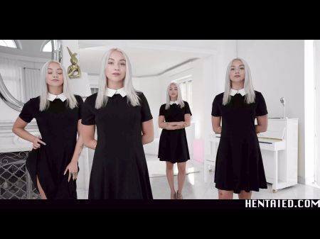 Real Life Manga Porn - The Horny Lily Ray & Marilyn Sugar Are Wanking The Hell Out And Getting Creampied