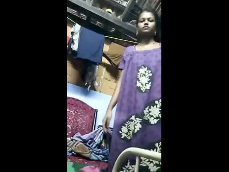 Indian Wife Caught Changing Dress