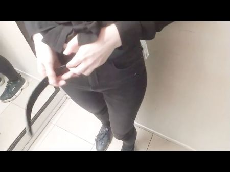 Trying On Clothes In The Store Completed With Hookup