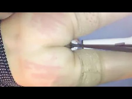 Muff Caning And Stimulating
