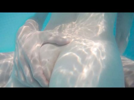 Swimming Around Naked In A Garden Pool With Teasing