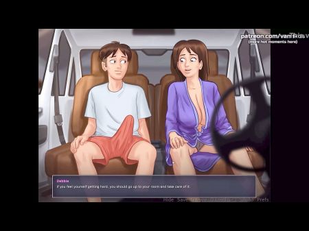 summertime saga - liking stepmother permits her stepson to masturbate off at her for a bit - #52