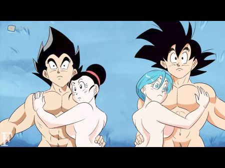 Gogeta & Bulchi Having Joy ! - Dragon Ball Supah !