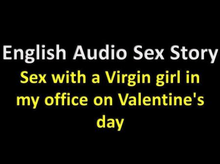 English Audio Hookup Story - Hookup With A Cherry Dame In My Office On Valentine