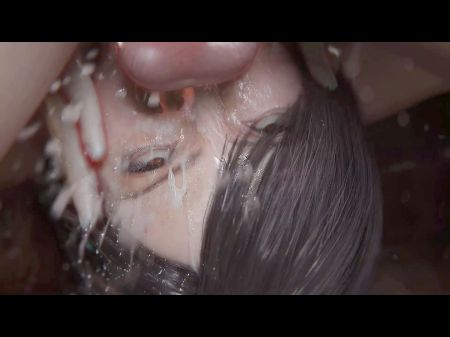 Three Dimensional Compilation: Tifa Lockhart Suck Hard-core Suck Off