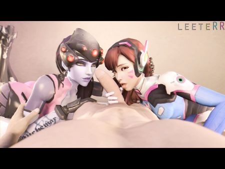 D . Va 20 - Overwatch Sfm & Blender Porn Selection