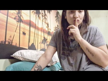 Step Mother Massages Herself On Camera For Her Lover