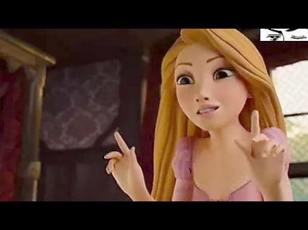 Rapunzel Footjob