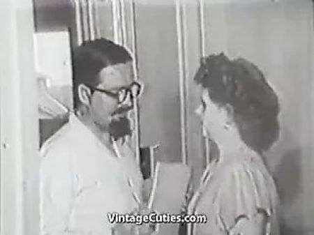 Fleecy Man Boinking His New Pal (1950s Vintage)