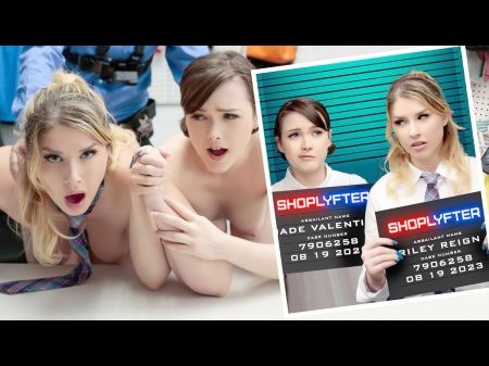 Bashful Religious Dolls Shoplift A Vibro But They Get Caught And Will Now Practice The Real Thing