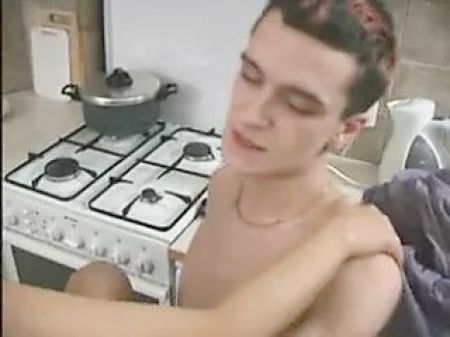 Ultra-kinky Asian Kazakh Milf Fucks Her Daughter Beau In The Kitchen