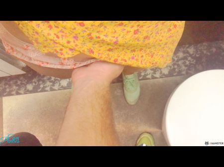 Stranger Cum In My Underpants In Restaurant Toilet