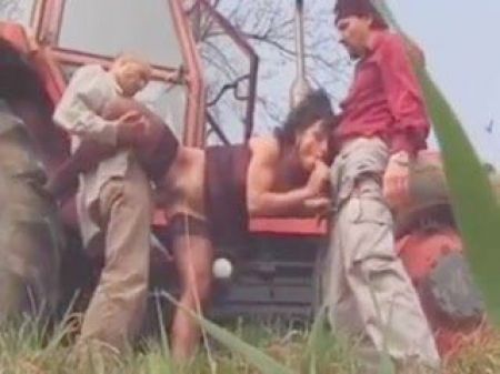 Rich Mummy French Pounded By 2 Country Boys