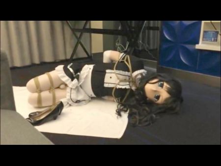 Bounded Kigurumi Maid Stimulating