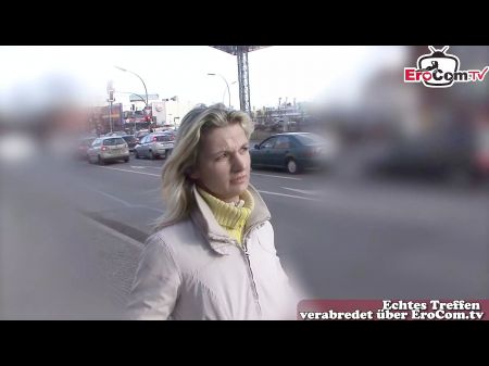 German Nymph Next Door From Street Make First Time Fuck-fest Audition