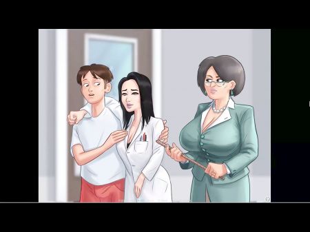 Summertime Saga - Miss Okita Lovemaking Episode