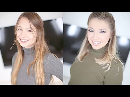 Taylor Sands & Akarra Summers Show Off Their Bods And Suck Bone