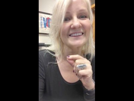 Name The Cockslut - Awful Older Cougar Being Super-bitch At Office