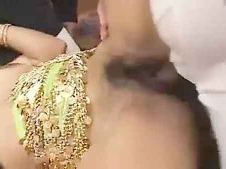 Indian Superslut Nisha Takes Two Schlongs In Her Hirsute Cootchie