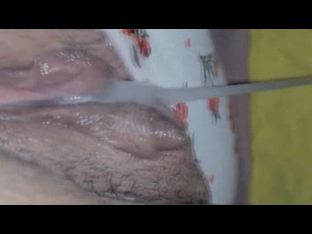 Husband Films Ginormous Internal Cumshot In Wifes Cunny
