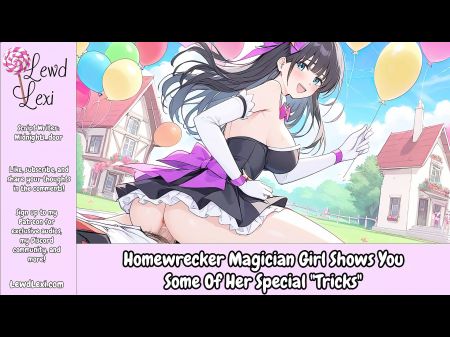 Homewrecker Magician Gal Demonstrates You Some Of Her Special "tricks" - Erotic Audio For Fellows